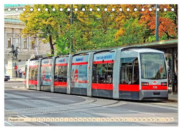 Produktbild: Ich fahre gern Stra&szlig;enbahn (Tischkalender 2026 DIN A5 quer), CALVENDO Monatskalender