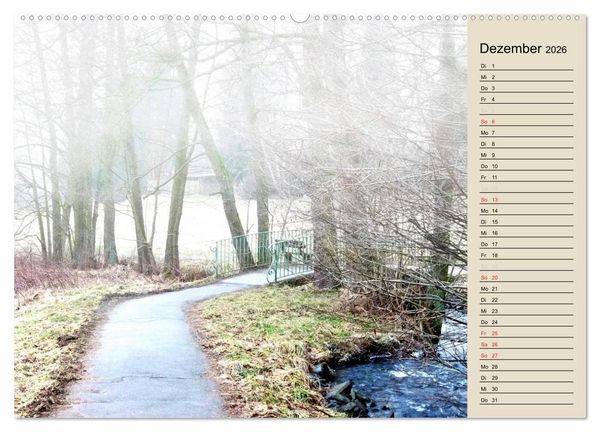 Produktbild: Bad Orb - Romantik im Spessart (hochwertiger Premium Wandkalender 2026 DIN A2 quer), Kunstdruck in Hochglanz