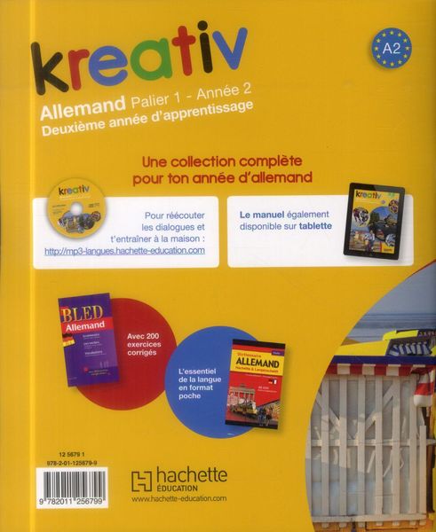 Produktbild: Kreativ Allemand Annee 2 Palie
