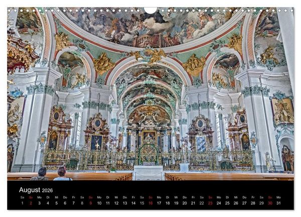 Produktbild: Von Schaffhausen zum S&auml;ntis (Wandkalender 2026 DIN A3 quer), CALVENDO Monatskalender