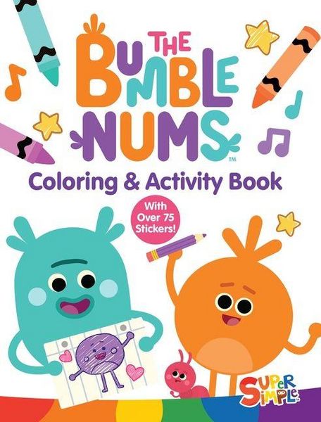 Produktbild: The Bumble Nums Coloring & Activity Book (A Super Simple(TM) Coloring & Activity Book)