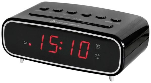 Produktbild: soundmaster UR111SW Radiowecker UKW UKW Weckfunktion Schwarz