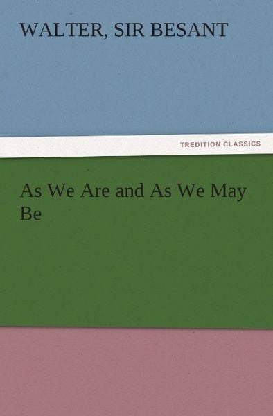 Produktbild: As We Are and As We May Be