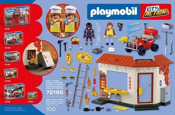 Produktbild: Feuerwehr-Quad mit Burger-Bude