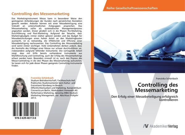 Produktbild: Controlling des Messemarketing