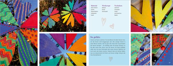 Produktbild: Blume, Sonne, Herz und Stern