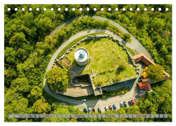 Produktbild: Top-down - Die Welt von oben (Tischkalender 2026 DIN A5 quer), CALVENDO Monatskalender