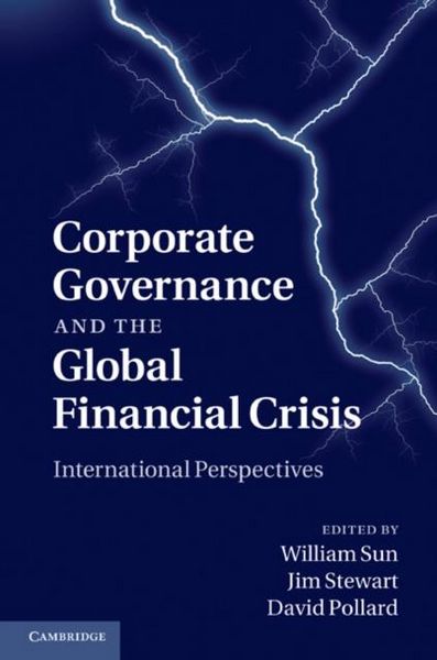 Produktbild: Corporate Governance and the Global Financial Crisis