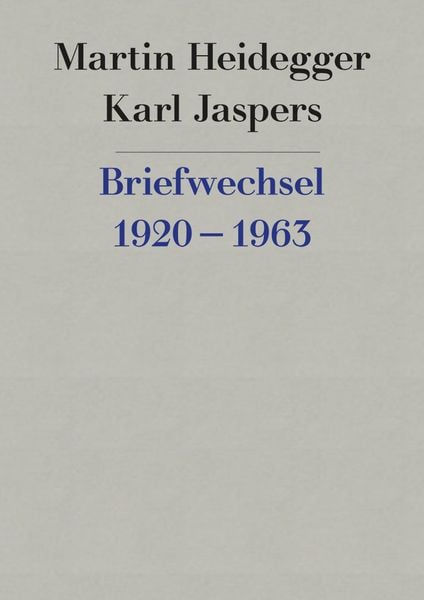 Briefwechsel 1920-1963