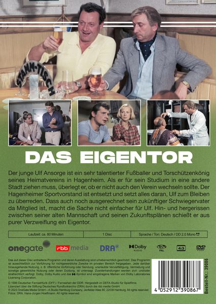Produktbild: Das Eigentor (DDR TV-Archiv)