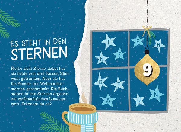 Produktbild: 24 Adventsrätsel | Die perfekte Ablenkung vom Weihnachtsstress