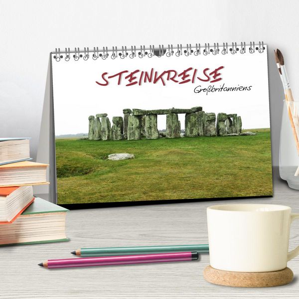 Produktbild: Steinkreise Gro&szlig;britanniens (Tischkalender 2026 DIN A5 quer), CALVENDO Monatskalender