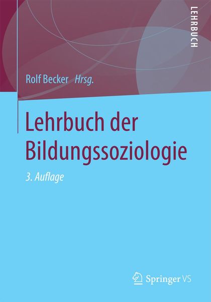 Produktbild: Lehrbuch der Bildungssoziologie