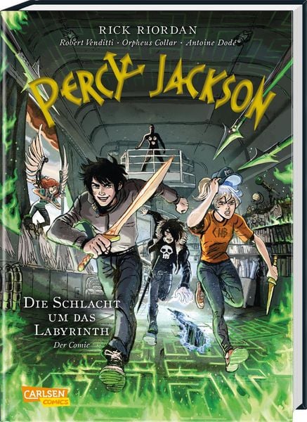 Produktbild: Percy Jackson (Comic) 4: Die Schlacht um das Labyrinth