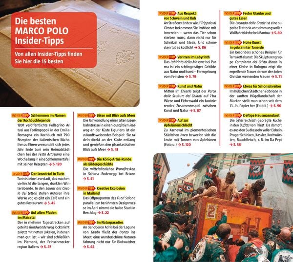 Produktbild: MARCO POLO Reisef&uuml;hrer Italien Nord