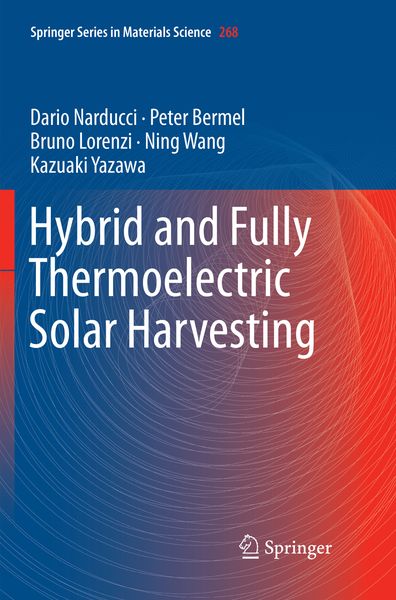 Produktbild: Hybrid and Fully Thermoelectric Solar Harvesting