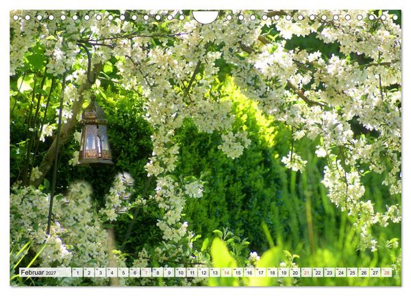 Produktbild: Momente im Garten (Wandkalender 2027 DIN A4 quer), CALVENDO Monatskalender