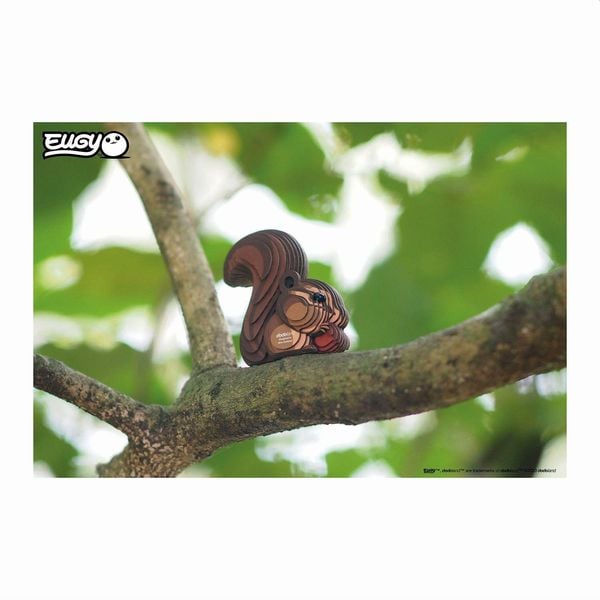 Produktbild: EUGY - 3D Bastelset Eichh&ouml;rnchen