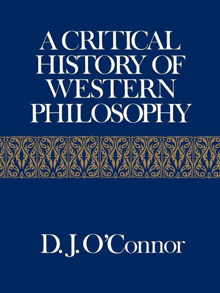 Produktbild: A Critical History of Western Philosophy