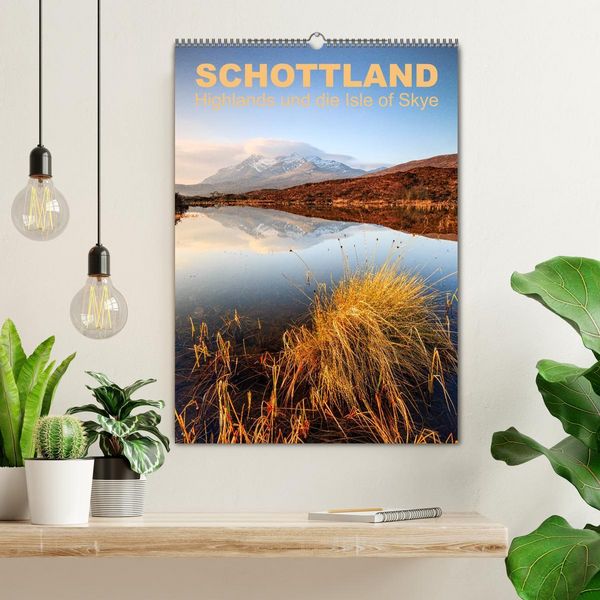 Produktbild: Schottland: Highlands und die Isle of Skye (Wandkalender 2026 DIN A2 hoch), CALVENDO Monatskalender