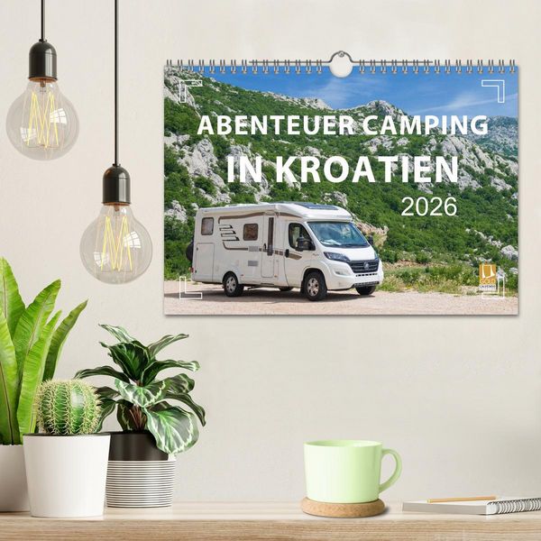 Produktbild: Abenteuer Camping in Kroatien (Wandkalender 2026 DIN A4 quer), CALVENDO Monatskalender
