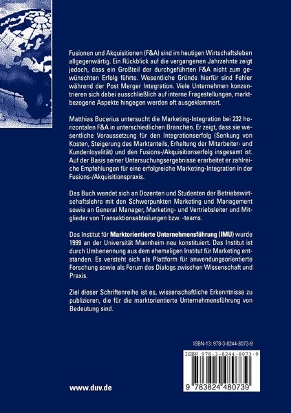 Produktbild: Marketing-Integration nach Fusionen und Akquisitionen