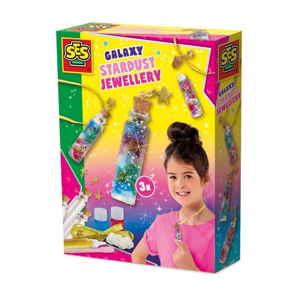 Produktbild: SES CREATIVE Kreativset Galaxy-Sternenstaub-Schmuck
