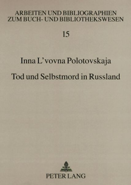 Produktbild: Tod und Selbstmord in Russland