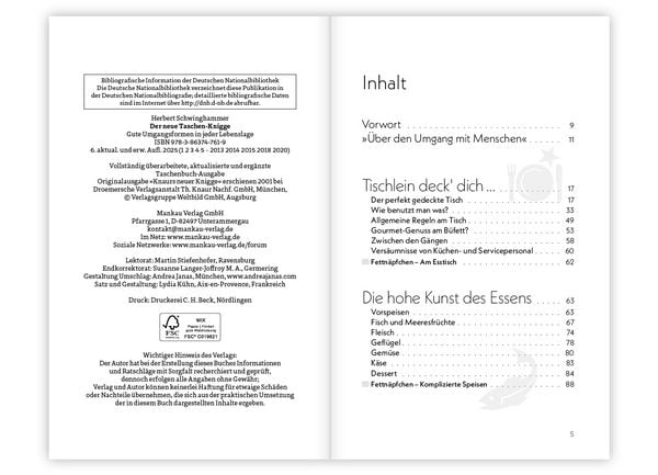 Produktbild: Der neue Taschen-Knigge