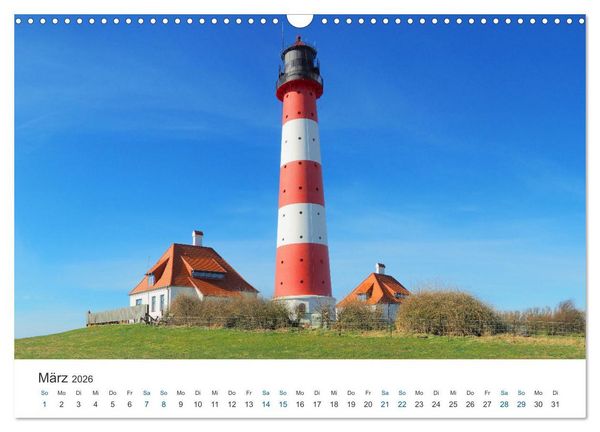 Produktbild: Deutsche K&uuml;ste - Nordsee und Ostsee (Wandkalender 2026 DIN A3 quer), CALVENDO Monatskalender