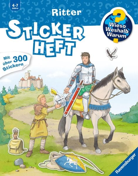 Produktbild: Wieso? Weshalb? Warum? Stickerheft - Ritter