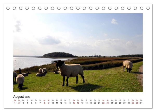 Produktbild: Fehmarn - Bewegende Momente (Tischkalender 2026 DIN A5 quer), CALVENDO Monatskalender