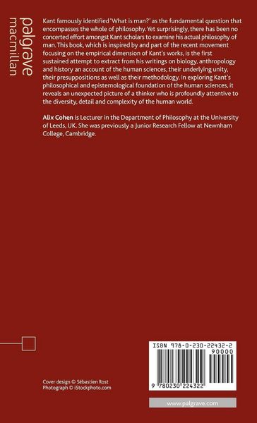 Produktbild: Kant and the Human Sciences