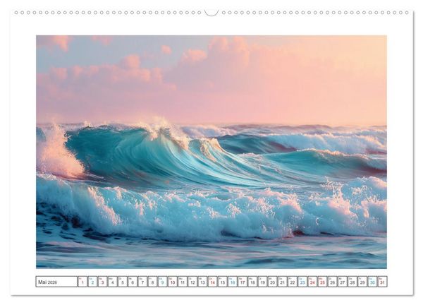 Produktbild: Nat&uuml;rliche Harmonie (hochwertiger Premium Wandkalender 2026 DIN A2 quer), Kunstdruck in Hochglanz