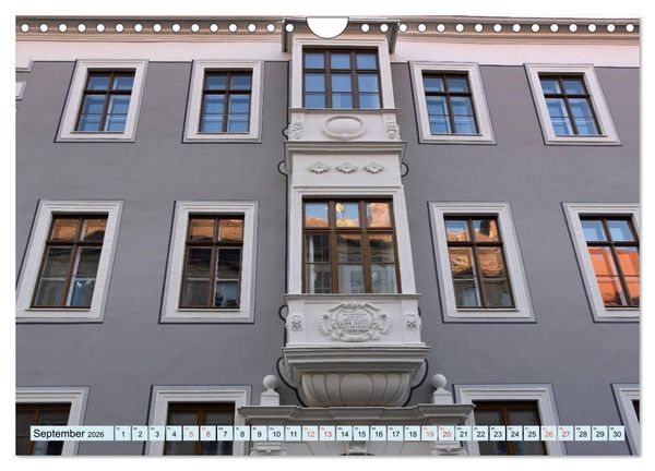 Produktbild: Fassadenreichtum in G&ouml;rlitz (Wandkalender 2026 DIN A4 quer), CALVENDO Monatskalender