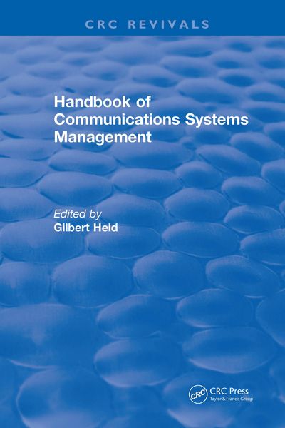 Produktbild: Handbook of Communications Systems Management
