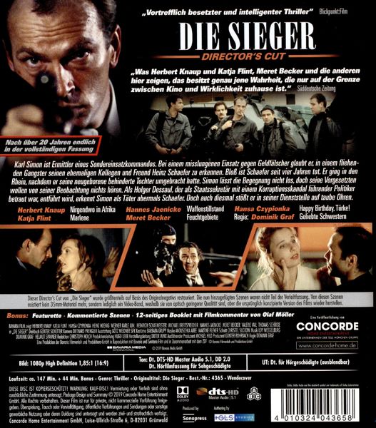 Produktbild: Die Sieger - Director's Cut