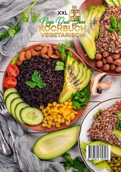 Produktbild: XXL Ninja Dual Zone Kochbuch Vegetarisch