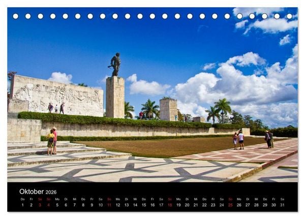 Produktbild: KUBA - Land und Menschen (Tischkalender 2026 DIN A5 quer), CALVENDO Monatskalender
