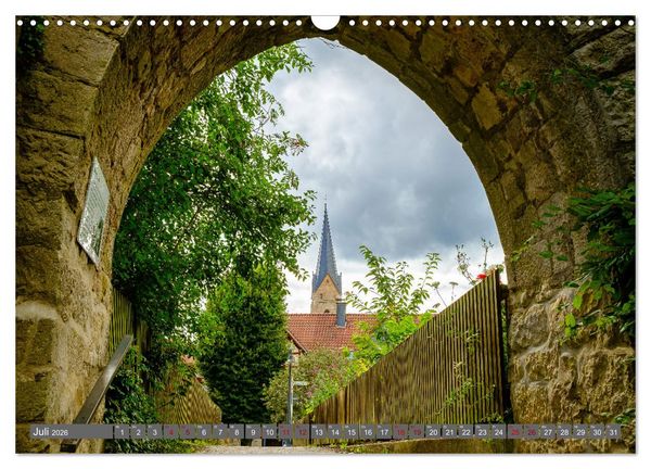 Produktbild: Ein Blick auf die Hansestadt Korbach (Wandkalender 2026 DIN A3 quer), CALVENDO Monatskalender