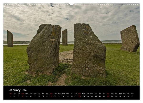 Produktbild: The Mainland Orkney - Scotland's Islands (High Quality Premium Wall Calendar 2026 DIN A2 landscape),CALVENDO 12 Month Wall Calendar