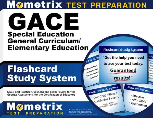Produktbild: GACE Special Education General Curriculum/Elementary Education Flashcard Study System