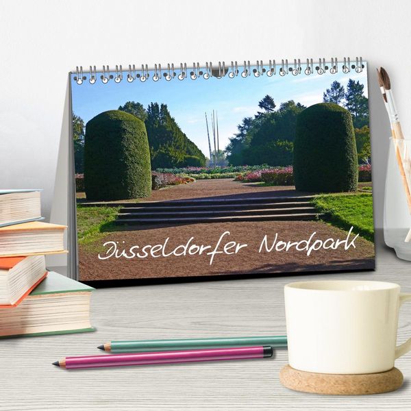 Produktbild: D&uuml;sseldorfer Nordpark (Tischkalender 2026 DIN A5 quer), CALVENDO Monatskalender