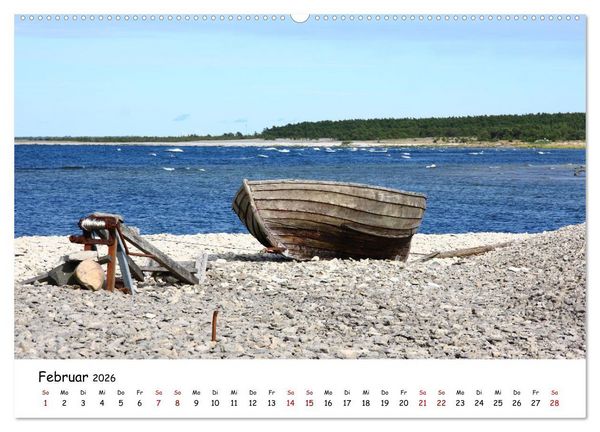 Produktbild: Gotland Impressionen (hochwertiger Premium Wandkalender 2026 DIN A2 quer), Kunstdruck in Hochglanz