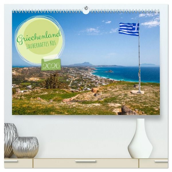 Produktbild: Griechenland - Zauberhaftes Kos (hochwertiger Premium Wandkalender 2026 DIN A2 quer), Kunstdruck in Hochglanz