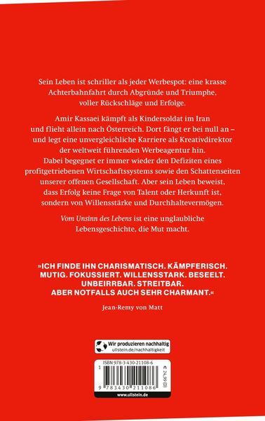 Produktbild: Vom Unsinn des Lebens