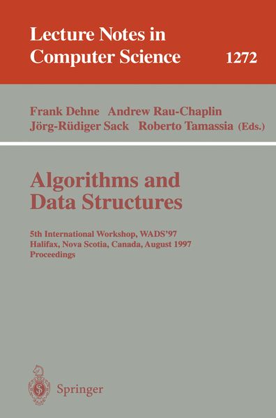 Produktbild: Algorithms and Data Structures