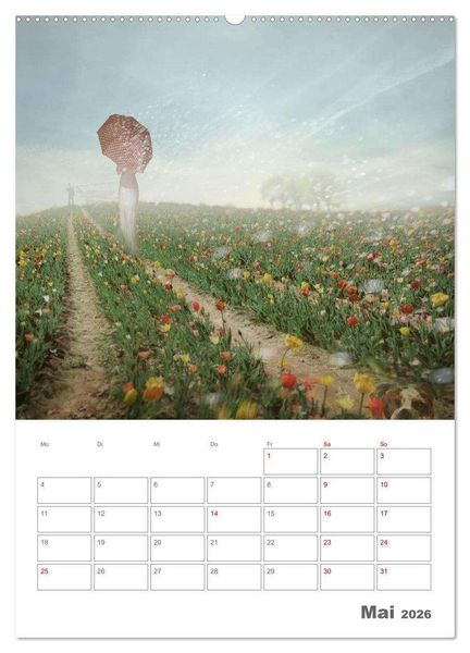 Produktbild: Surrealistische Reisen (hochwertiger Premium Wandkalender 2026 DIN A2 hoch), Kunstdruck in Hochglanz