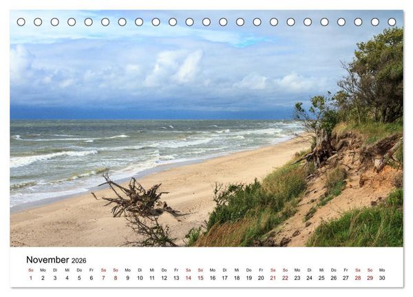 Produktbild: Baltische L&auml;nder (Tischkalender 2026 DIN A5 quer), CALVENDO Monatskalender