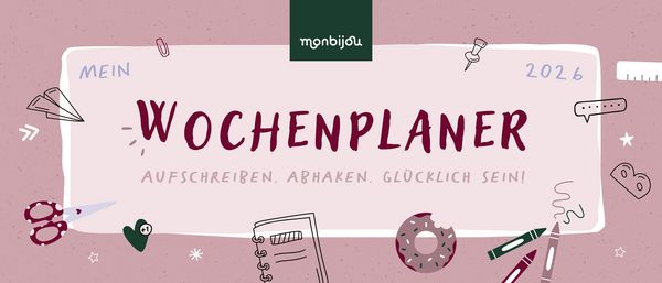 Produktbild: Mein Wochenplaner 2027: Aufschreiben, abhaken, gl&uuml;cklich sein!